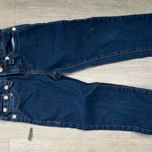 Dark Blue Denim Jeans